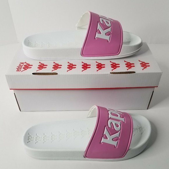 Kappa 222 Banda Adam 9 Slides Pink-White main image 6